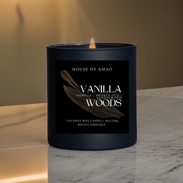 VANILLA NOIR | Vanilla, Smoked Oud, & Amber