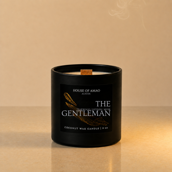 THE GENTLEMAN | Teakwood + Bourbon +  Vetiver