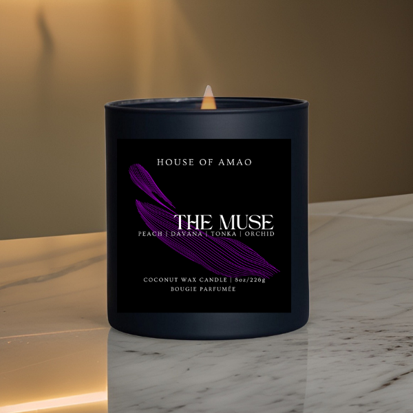 THE MUSE | Peach + Dark Patchouli + Plum + Orange Blossom