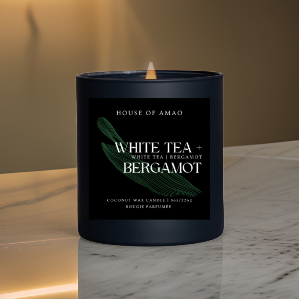 WHITE TEA & BERGAMOT | White Tea + Bergamot + Grapefruit